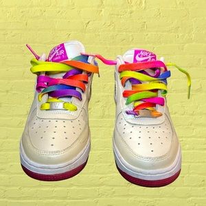 VINTAGE NIKE (2006) AIR FORCE 1 - SIZE 4Y